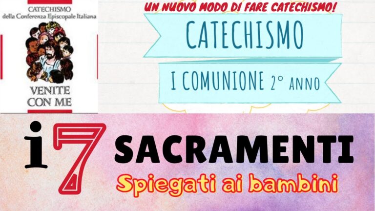I 7 sacramenti del catechismo: scopri il potere trascendente della fede